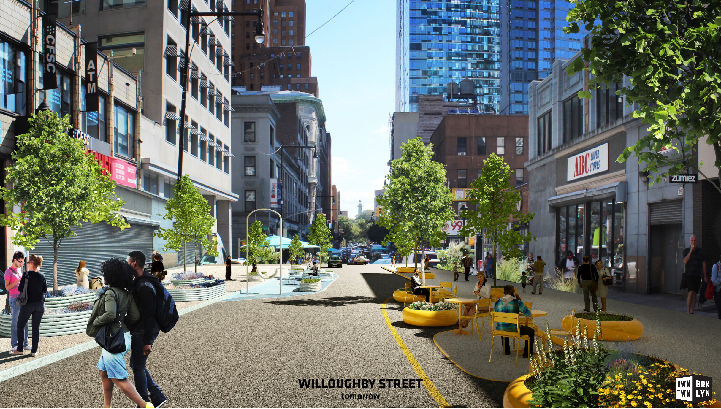 Downtown Brooklyn Partnership Unveils Sweeping Public Realm Vision to